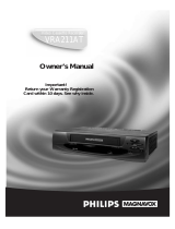 Philips VRA211AT User manual