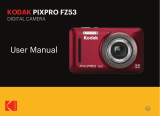 Kodak FZ53-RD User manual
