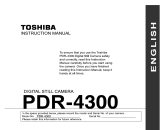 Toshiba PDR-4300 User manual