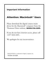 RCA MACINTOSH CDS1000 User manual