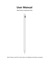 Blooding Stylus Pen for iPad User manual