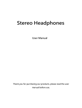 kirababy Earphones 3 Pack in-Ear Headphones User manual