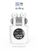 TBI Pro AirPro |Display+| - True Wireless Earbuds Bluetooth 5.0 User manual