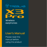 Treblab Treblab X3 Pro - True Wireless Earbuds User manual