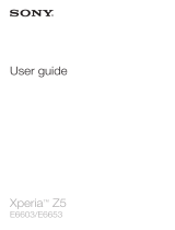 Sony Xperia Z5 User guide