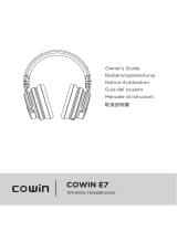 cowin Bluetooth Headphones User guide