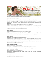 Mpow BH143D User guide