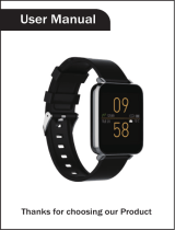 Tinwoo Tinwoo Smart Watches 2020 Ver. for Women Men, All-Day Activity Fitness Tracker Bluetooth, for iOS, Android Phone, User manual