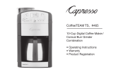 Capresso CoffeeTEAM TS 465 User manual