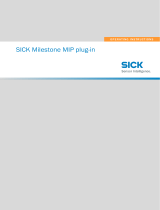SICK SICK Milestone MIP plug-in Operating instructions