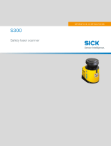 SICK S300 Safety laser scanner Operating instructions