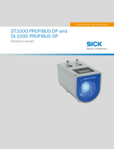 SICK DT1000 PROFIBUS DP and DL1000 PROFIBUS DP Operating instructions