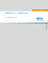SICK DBS36/DBS50 Incremental encoder Operating instructions