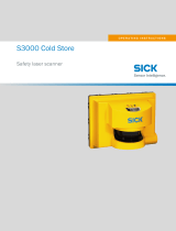 SICK S3000 Cold Store Safety Laser Scanner Operating instructions