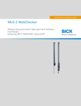 SICK WebChecker MLG-2 Operating instructions
