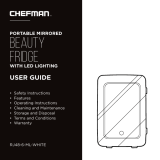 Chefman Chefman Personal Mirrored Mini Fridge User guide