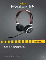 Jabra Evolve 65 UC Stereo User manual