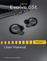 Jabra GN True Wireless Earbuds Evolve 65t User manual