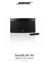 Bose SoundLink wireless music system Owner's manual