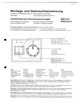 Dimplex RTEV20 Owner's manual