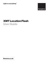Bowens XMT 500 User manual
