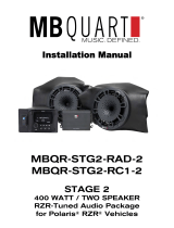 MB QUART MBQR-STG2-RC-1$749.99 Installation guide