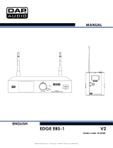 DAP Audio D1476B User manual