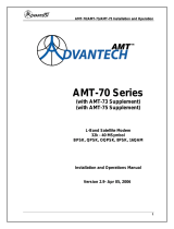 Advantech AMT-75 Operating instructions