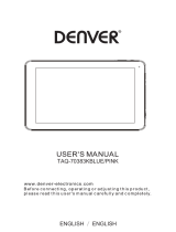 Denver TAQ-70383 User manual