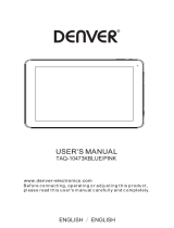 Denver TAQ-10473 User manual