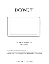 Denver TAQ-10423L User manual