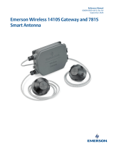 Emerson Wireless 1410S Gateway and 781S Smart Antenna Owner's manual