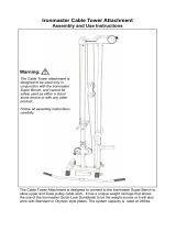 Ironmaster Cable Tower Attachment Assembly And Use Instructions