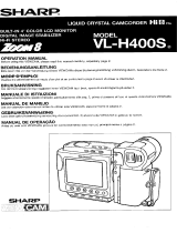 Sharp VL-H400S Owner's manual