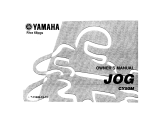Yamaha JOG CY50M Owner's manual