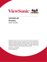 ViewSonic VX4380-4K User guide