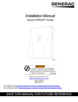 Generac X7602 APKE00014 User manual