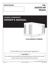 Generac 20 kW QT02016GNSNR User manual