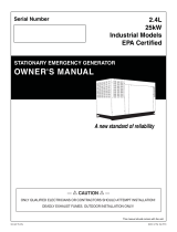 Generac 25 kW QT02524JVSNA User manual