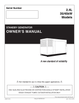 Generac 45 kW QT04524GNSNR User manual