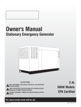 Generac 60kW QT06024GNSX User manual