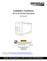 Generac Synergy Series 0060550 User manual