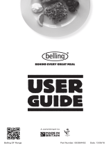 Belling FARMHOUSE 90 DFT BLACK Owner's manual
