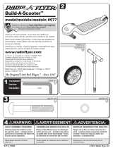 Radio Flyer Build-A-Scooter 577 User manual