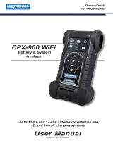 Midtronics CPX-900 User manual