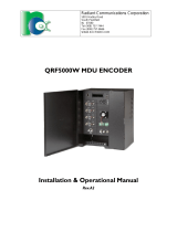 Radiant Communications QRF-5000-Wallmount Rev A2 User manual