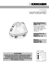 Kärcher 1102 VAPORAPID Operating instructions