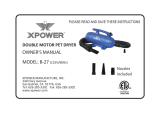 XPOWER B-27 Owner's manual