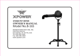 XPOWERB-16S Stand Pet Dryer