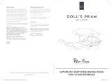 Silver Cross Doll's Pram Sun Canopy User manual